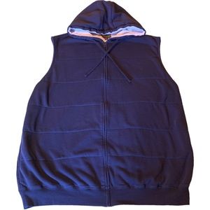 Boulder Creek Trading Co Pockets+Zipped + Thermal Lined Hooded Vest- Big&Tall 3X